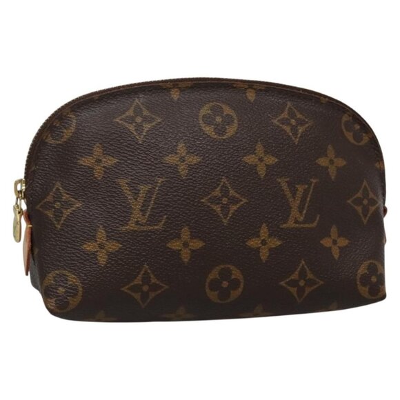 LOUIS VUITTON Monogram Pochette Cosmetic PM Pouch M43998 LV Auth 132601 - Picture 1 of 16